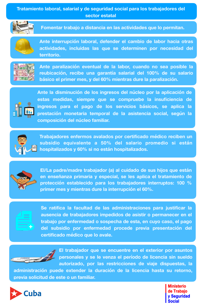 trabaj estatales covid19 MTSS